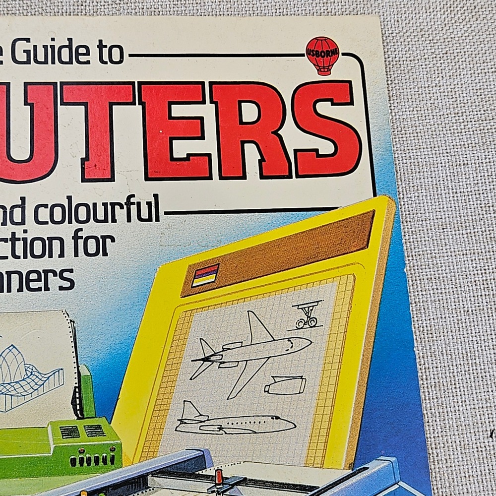 Usborne Guide To Computers Book 1983 Simple Introduction For Beginners Paperback - Picture 13 of 16